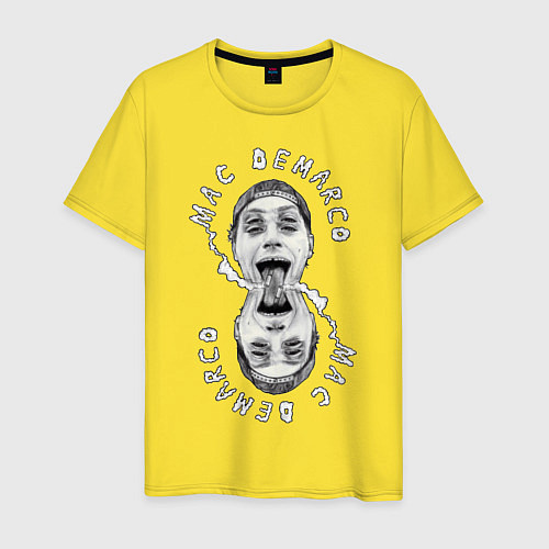 Мужская футболка Mac Demarco / Желтый – фото 1