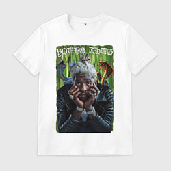 Футболка хлопковая мужская THUGGER DESIGN Vol 1, цвет: белый