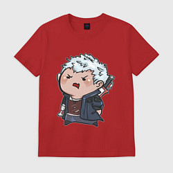 Футболка хлопковая мужская Baby Nero, цвет: красный