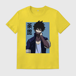 Футболка хлопковая мужская Даби Моя Геройская Академия, цвет: желтый