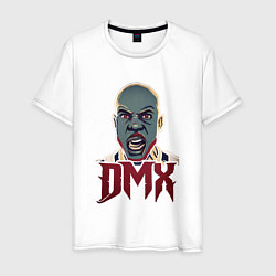 Футболка хлопковая мужская DMX Evil, цвет: белый