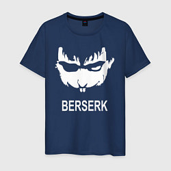 Футболка хлопковая мужская Berserk, цвет: тёмно-синий
