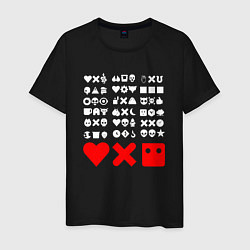 Футболка хлопковая мужская Love, Death and Robots Logo Z, цвет: черный