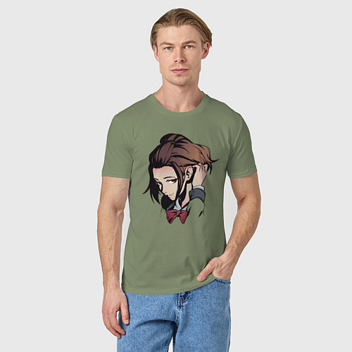 Мужская футболка Сатоми / Авокадо – фото 3
