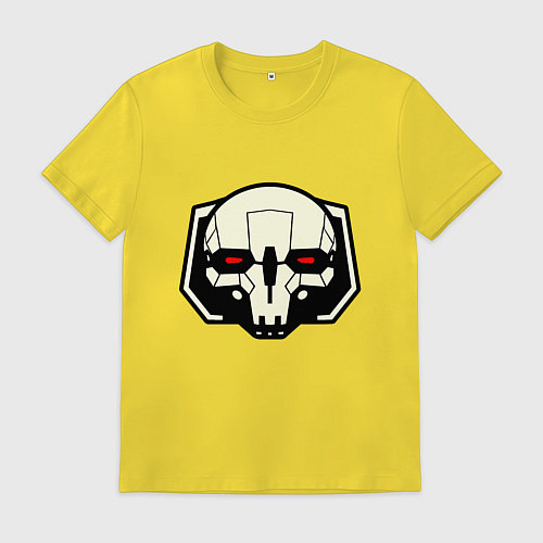 Мужская футболка Mech BattleTech / Желтый – фото 1