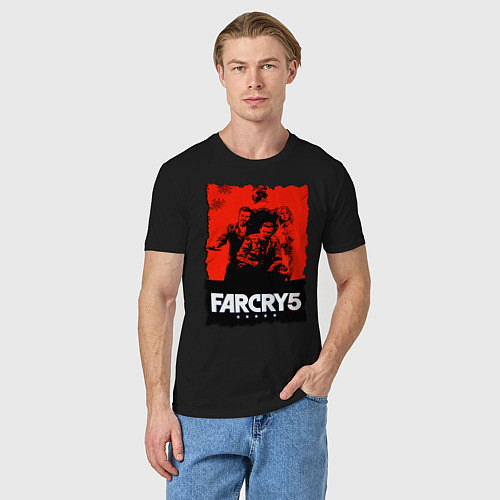 Мужская футболка FARCRY ФАРКРАЙ / Черный – фото 3
