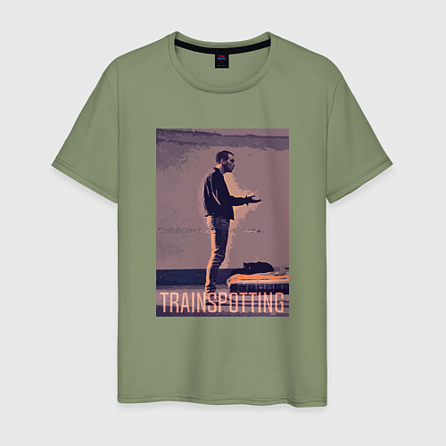 Мужская футболка На игле - Дэнни Бойл / Авокадо – фото 1