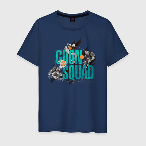 Мужская футболка Space Jam Goon Squad / Тёмно-синий – фото 1