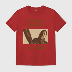 Футболка хлопковая мужская Negan, цвет: красный