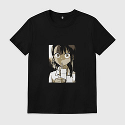 Футболка хлопковая мужская Пёт сочок!, цвет: черный