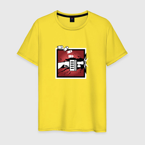 Мужская футболка RAINBOW SIX SIEGE TACHANKA / Желтый – фото 1