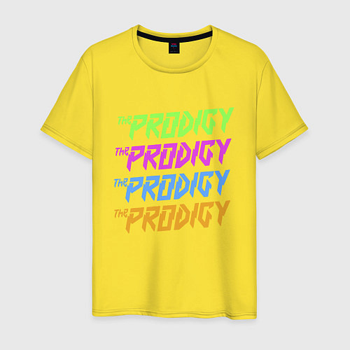 Мужская футболка The Prodigy / Желтый – фото 1