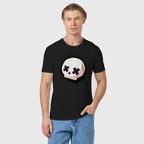 Мужская футболка Бравл старс / Черный – фото 3