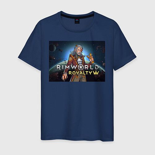 Мужская футболка Римворлд RimWorld / Тёмно-синий – фото 1
