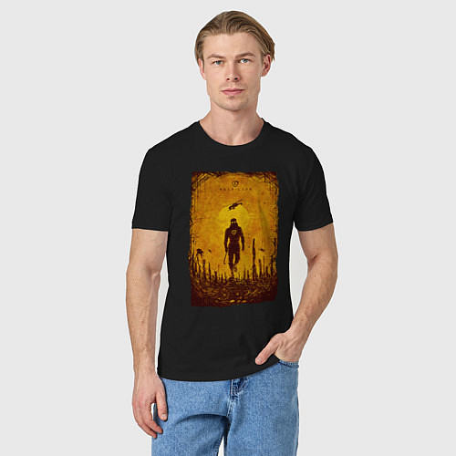 Мужская футболка FREEMAN HALF-LIFE 2 Z / Черный – фото 3