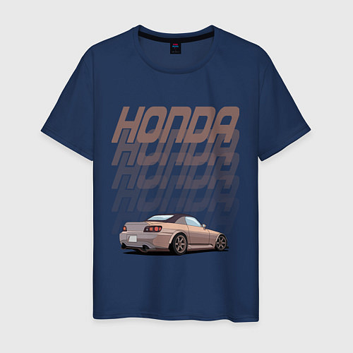 Мужская футболка Honda S2000 / Тёмно-синий – фото 1