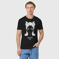 Футболка хлопковая мужская Акаша из Доты 2, цвет: черный — фото 2