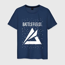 Футболка хлопковая мужская Battlefield Portal - Stars, цвет: тёмно-синий