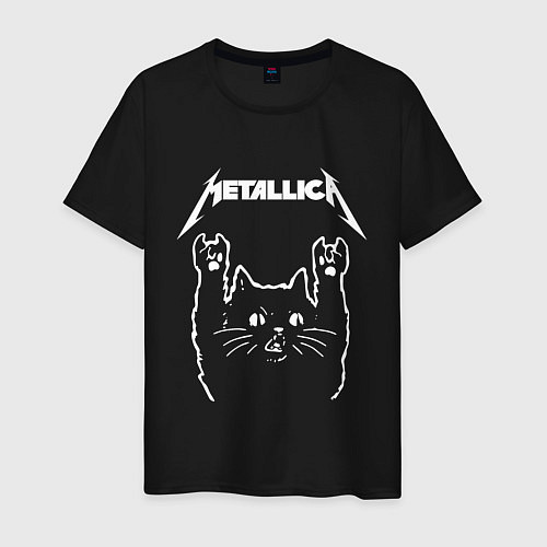 Мужская футболка METALLICA МЕТАЛЛИКА / Черный – фото 1