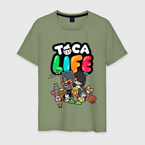 Мужская футболка Toca Life / Авокадо – фото 1
