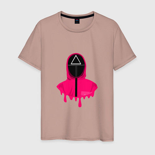 Мужская футболка Pink Overseer / Пыльно-розовый – фото 1