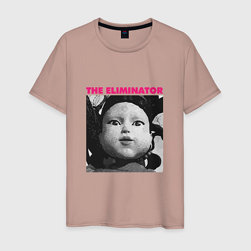 Мужская футболка The Eliminator / Пыльно-розовый – фото 1
