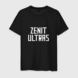 Футболка хлопковая мужская ZENIT ULTRAS, цвет: черный
