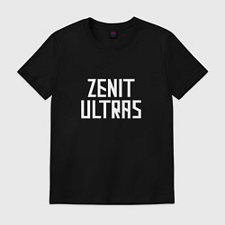 Футболка хлопковая мужская ZENIT ULTRAS, цвет: черный