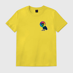 Футболка хлопковая мужская Murakami X Drakes OVO, цвет: желтый