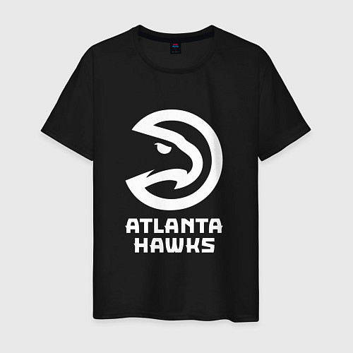 Мужская футболка Атланта Хокс, Atlanta Hawks / Черный – фото 1