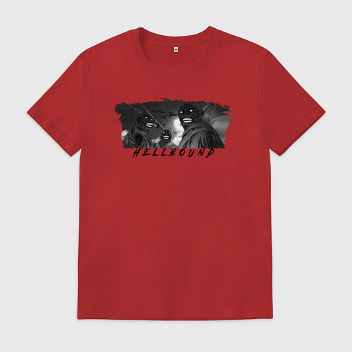 Мужская футболка Существа Hellbound / Красный – фото 1