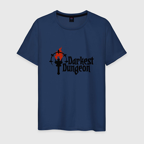 Мужская футболка Darkest Dungeon Темнейшее подземелье / Тёмно-синий – фото 1