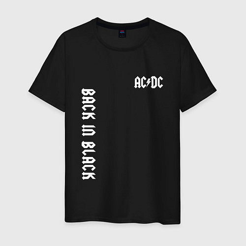 Мужская футболка ACDC Рок / Черный – фото 1