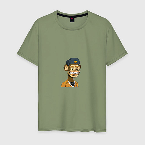 Мужская футболка NFT Monkey / Авокадо – фото 1