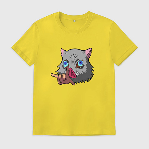 Мужская футболка Иноске Хашибира : / Желтый – фото 1