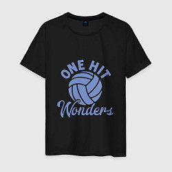 Футболка хлопковая мужская One Hit Wonders, цвет: черный