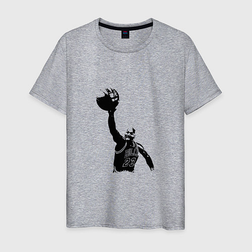Мужская футболка Jordan - Dunk / Меланж – фото 1