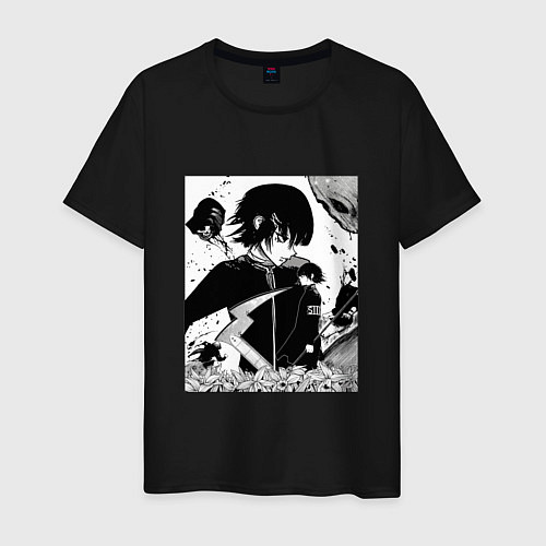 Мужская футболка Juuzou Suzuya Джузо / Черный – фото 1