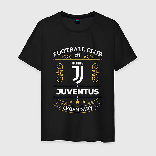 Мужская футболка Juventus FC 1 / Черный – фото 1