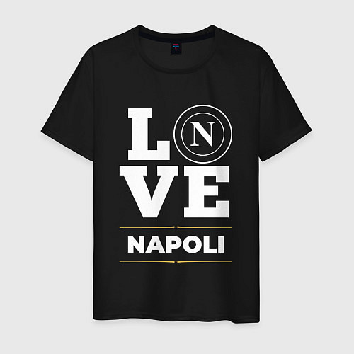 Мужская футболка Napoli Love Classic / Черный – фото 1