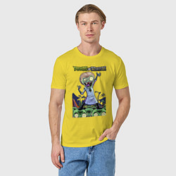 Футболка хлопковая мужская Dr Zomboss, цвет: желтый — фото 2