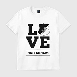 Футболка хлопковая мужская Hoffenheim Love Классика, цвет: белый