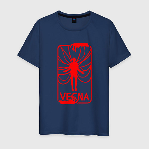 Мужская футболка Vecna ST / Тёмно-синий – фото 1