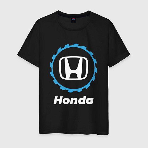 Мужская футболка Honda в стиле Top Gear / Черный – фото 1