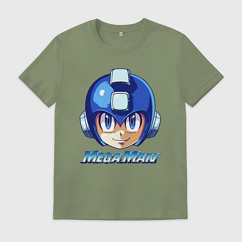 Мужская футболка Mega Man - Rockman / Авокадо – фото 1