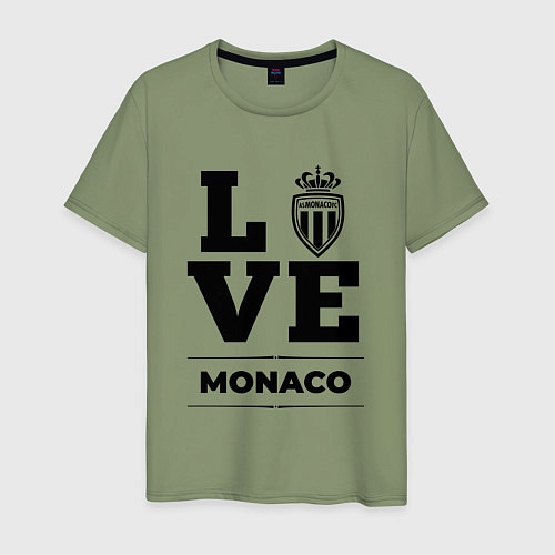 Мужская футболка Monaco Love Классика / Авокадо – фото 1