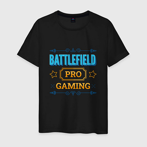 Мужская футболка Игра Battlefield PRO Gaming / Черный – фото 1