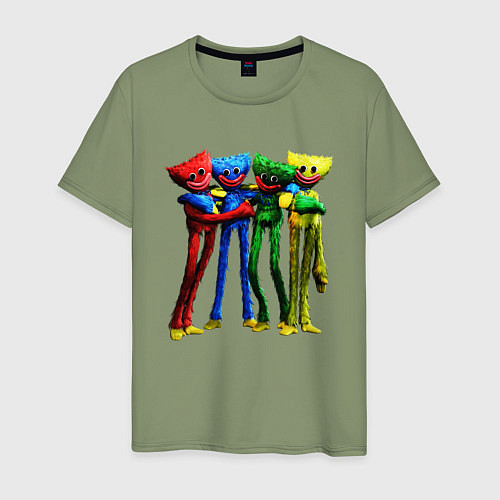 Мужская футболка GAME POPPY PLAYTIME Mini Huggies / Авокадо – фото 1