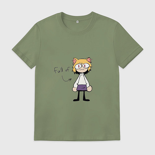 Мужская футболка Full of neco arc / Авокадо – фото 1