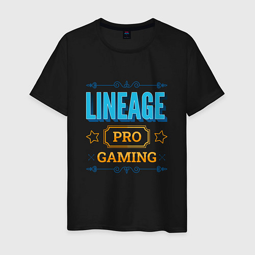 Мужская футболка Игра Lineage PRO Gaming / Черный – фото 1